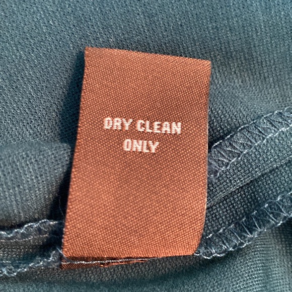 NWT Adrienne Vittadini Ponte Knit Ruffle Sheath Dress in Carolina Teal - 12 - Picture 12 of 12